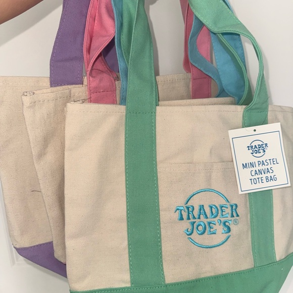 Trader Joe’s Canvas Tote Bags BUNDLE - Picture 4 of 7